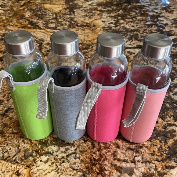 otis classic Other - Reusable glass drinking bottles - 4 pack ⭐️